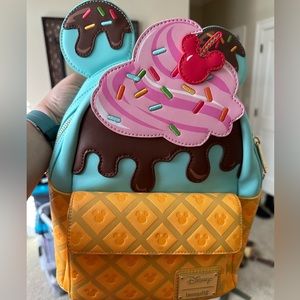 Ice Cream Loungefly Mini Backpack